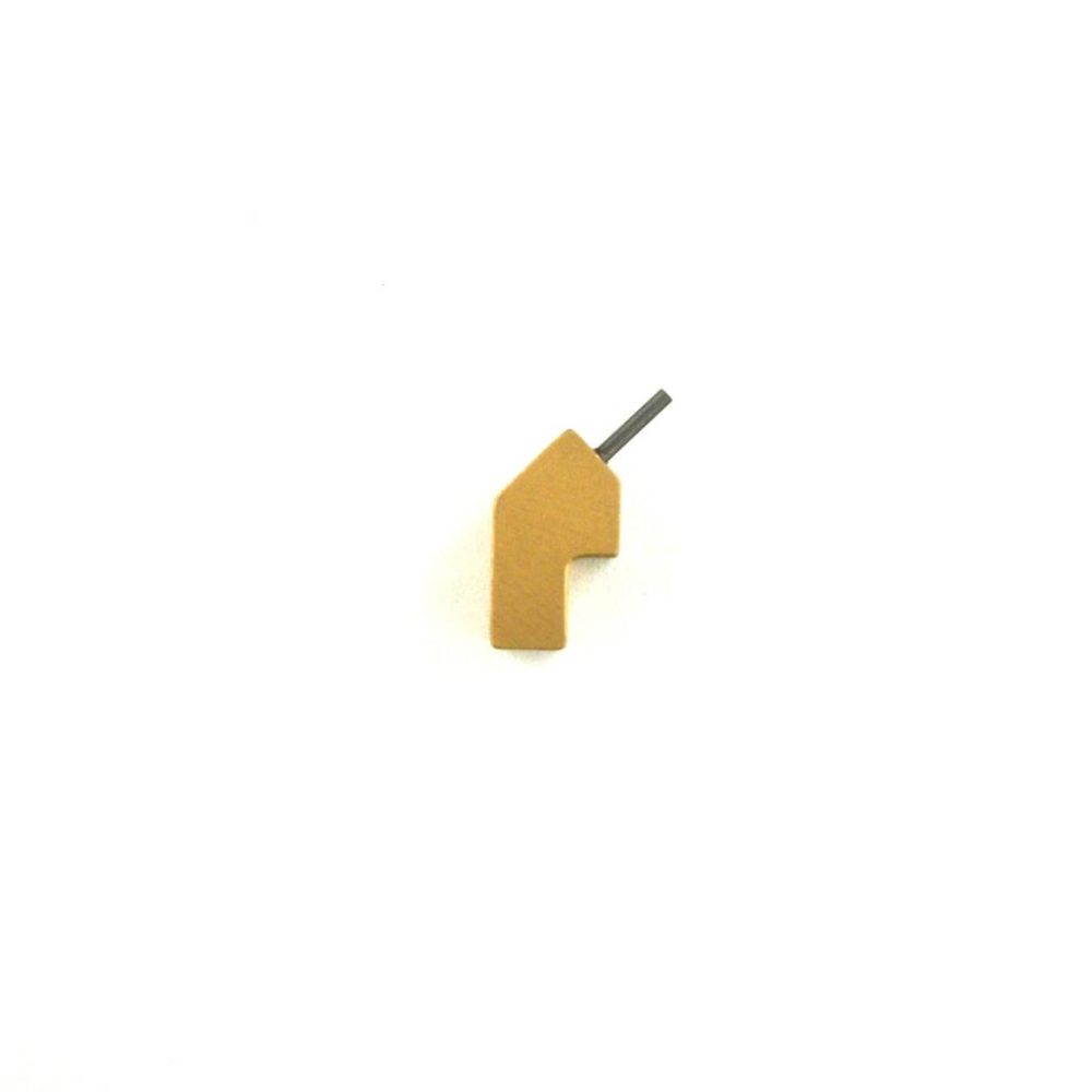 3744-2 – Gold Nozzle (45°) Air Abrasion Spare Part