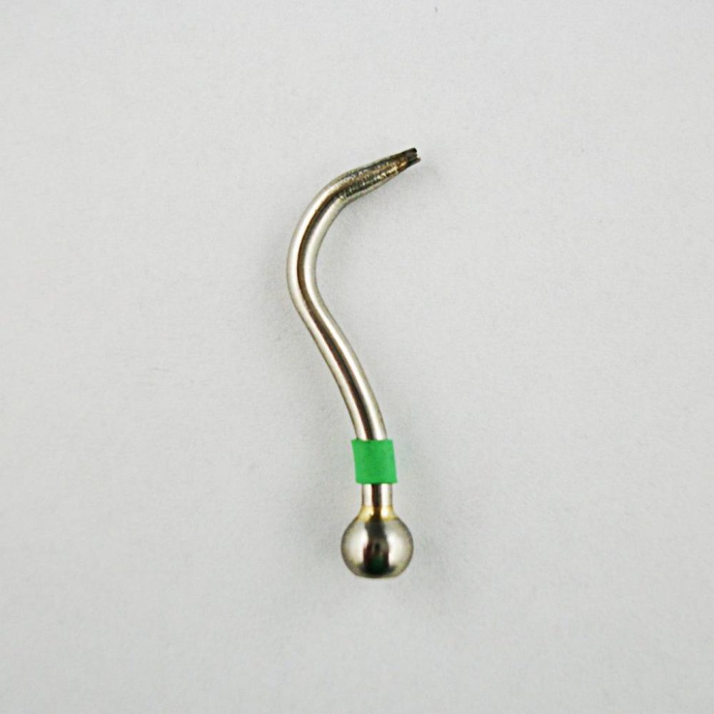 8120-4 – Green Articulating Hook Nozzle Air Abrasion Spare Part